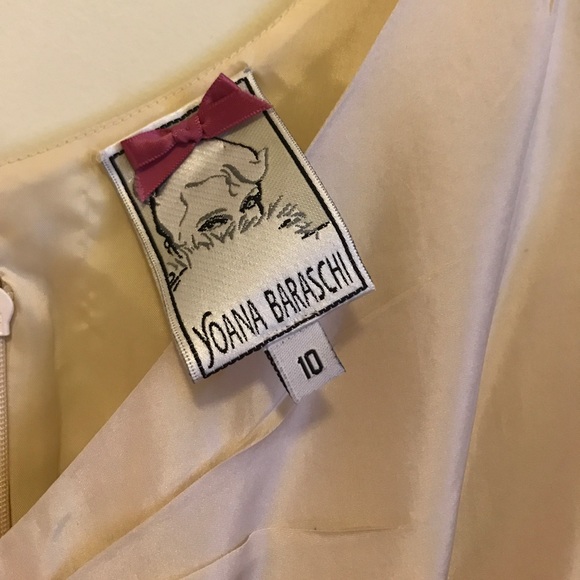 Embroidered Silk Yoana Baraschi Dress. - Picture 3 of 7